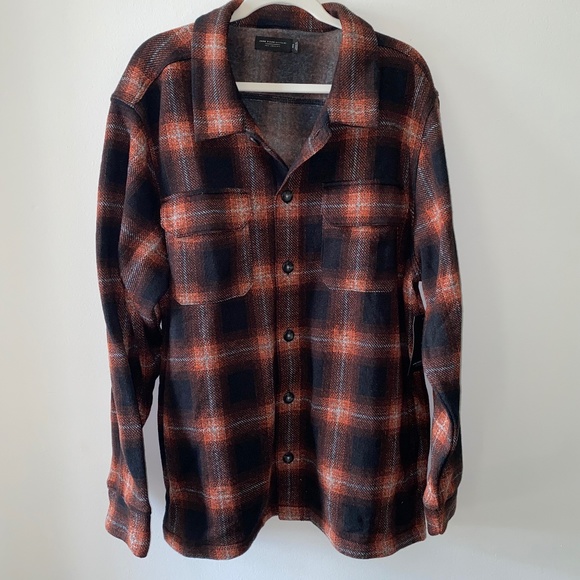 NWT Junk Food Clothing Fleece Jacket in plaid - Picture 1 of 4